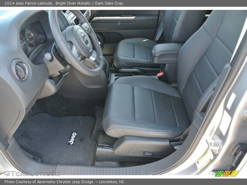 Bright Silver Metallic / Dark Slate Gray 2014 Jeep Patriot Latitude