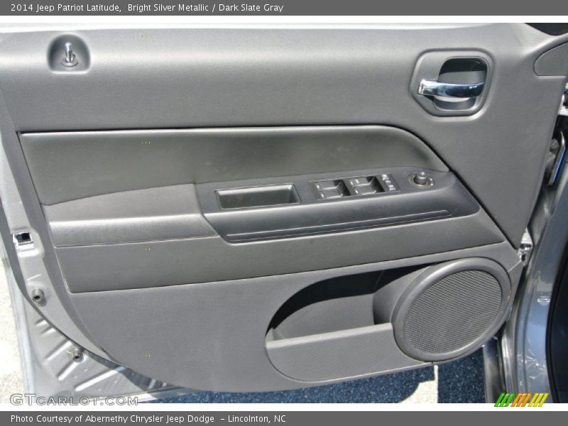 Bright Silver Metallic / Dark Slate Gray 2014 Jeep Patriot Latitude