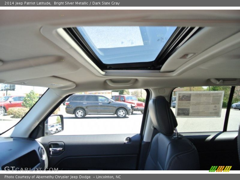 Bright Silver Metallic / Dark Slate Gray 2014 Jeep Patriot Latitude