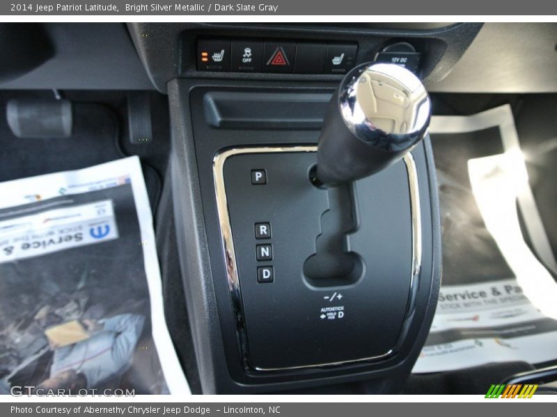 Bright Silver Metallic / Dark Slate Gray 2014 Jeep Patriot Latitude