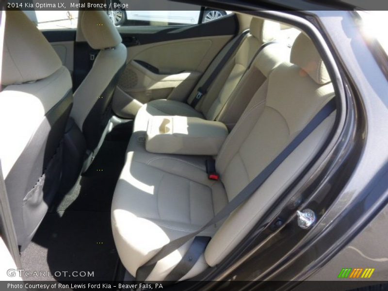Metal Bronze / Beige 2014 Kia Optima LX