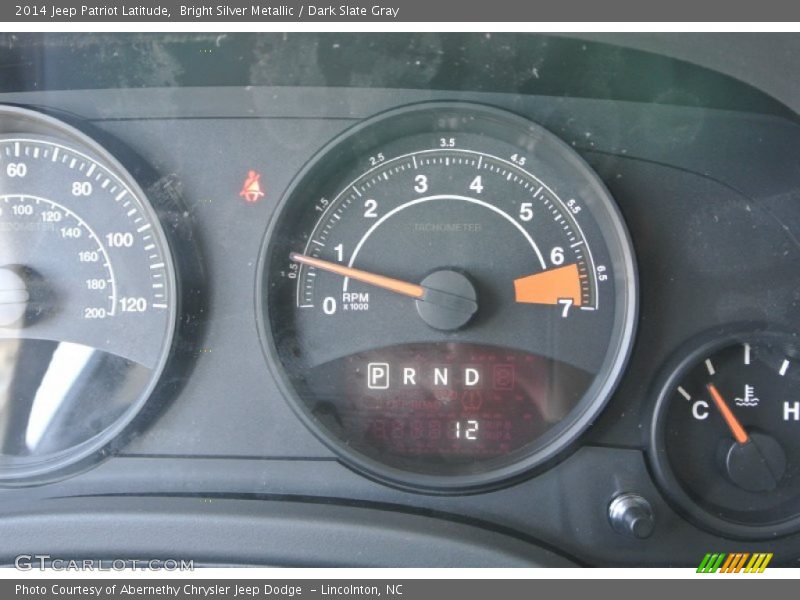 Bright Silver Metallic / Dark Slate Gray 2014 Jeep Patriot Latitude