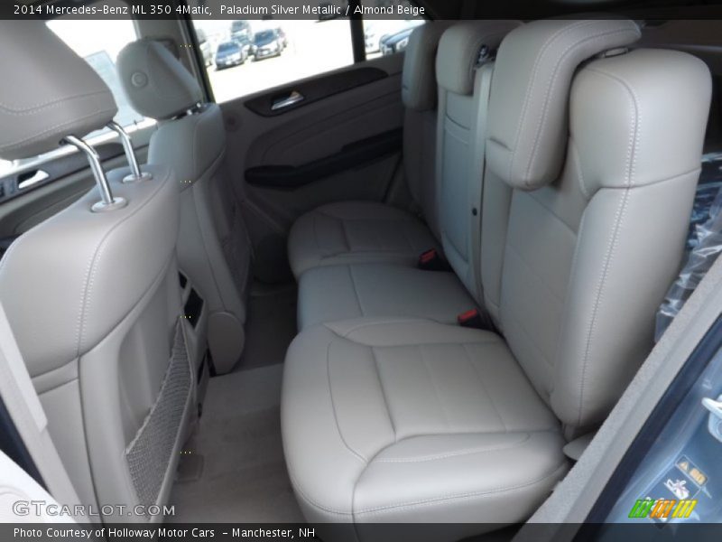 Paladium Silver Metallic / Almond Beige 2014 Mercedes-Benz ML 350 4Matic