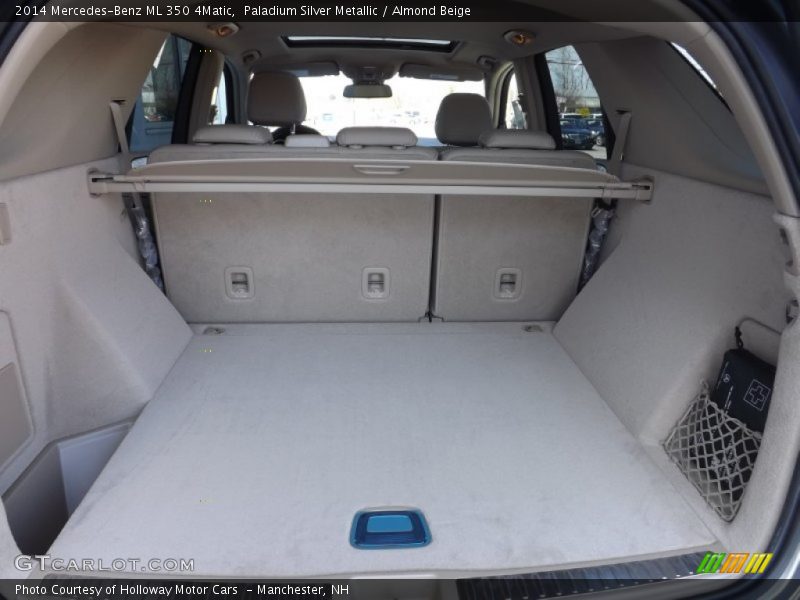 Paladium Silver Metallic / Almond Beige 2014 Mercedes-Benz ML 350 4Matic