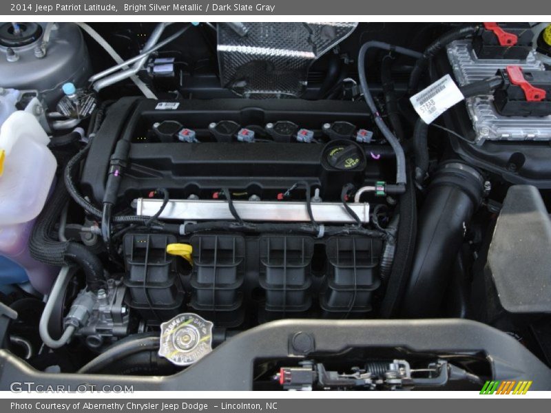 Bright Silver Metallic / Dark Slate Gray 2014 Jeep Patriot Latitude