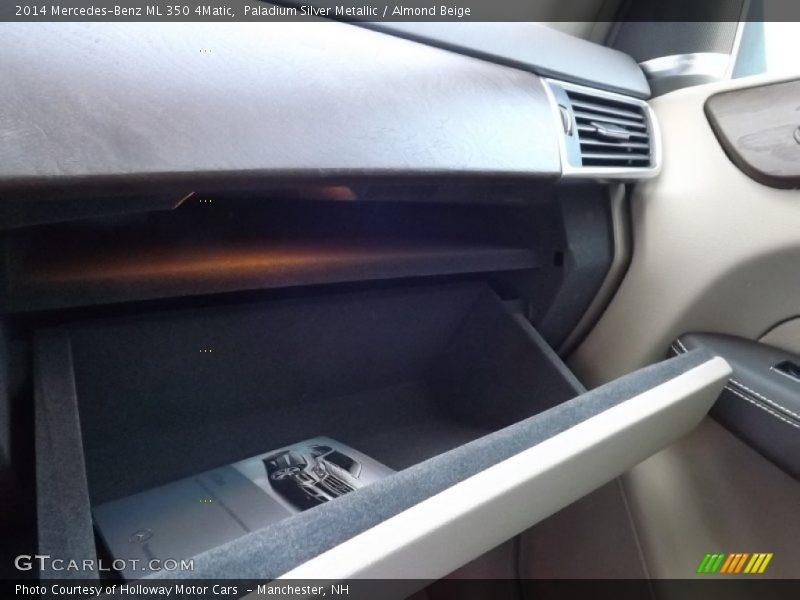 Paladium Silver Metallic / Almond Beige 2014 Mercedes-Benz ML 350 4Matic