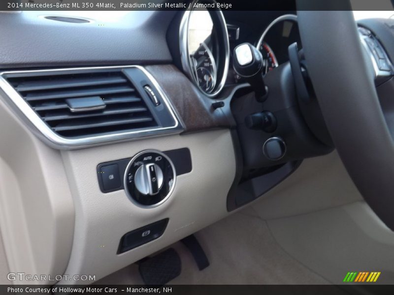 Paladium Silver Metallic / Almond Beige 2014 Mercedes-Benz ML 350 4Matic