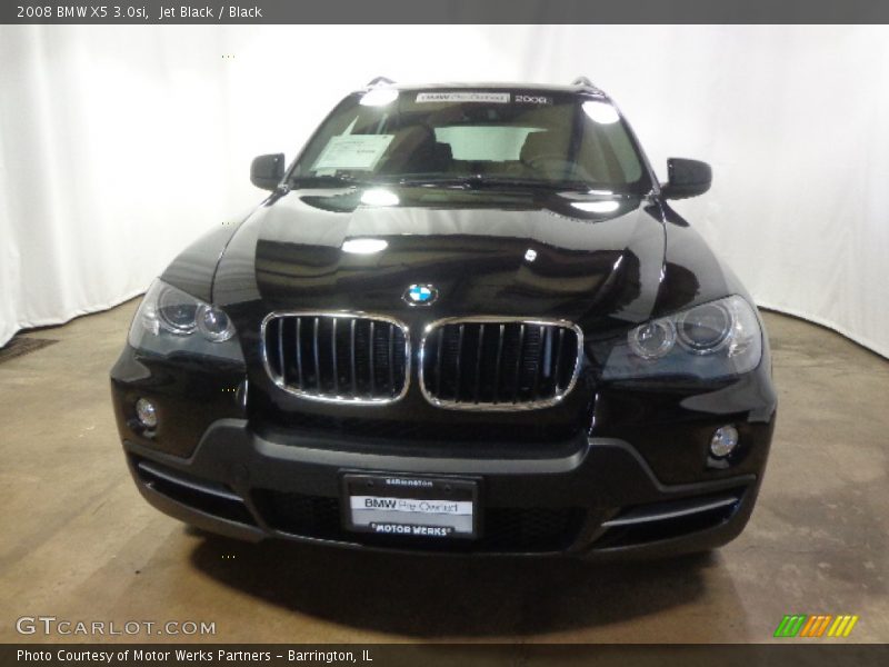 Jet Black / Black 2008 BMW X5 3.0si