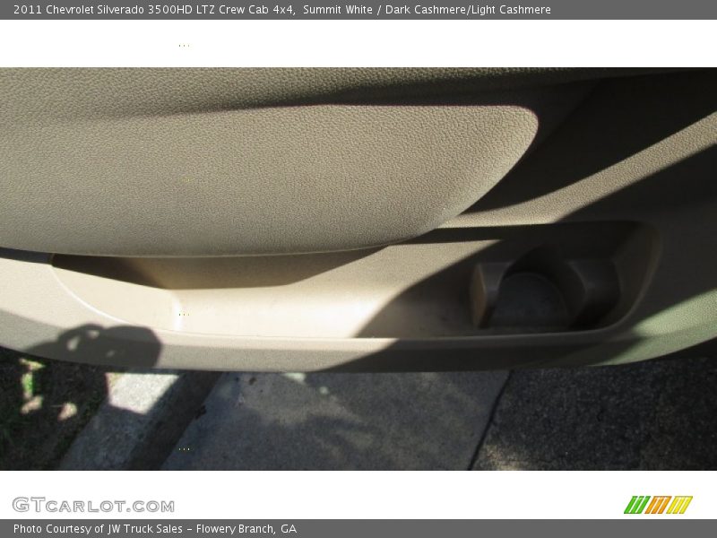 Summit White / Dark Cashmere/Light Cashmere 2011 Chevrolet Silverado 3500HD LTZ Crew Cab 4x4