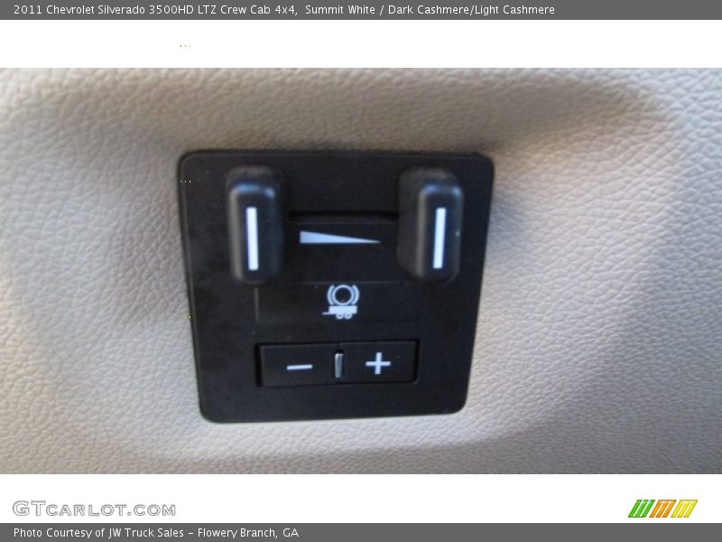 Summit White / Dark Cashmere/Light Cashmere 2011 Chevrolet Silverado 3500HD LTZ Crew Cab 4x4