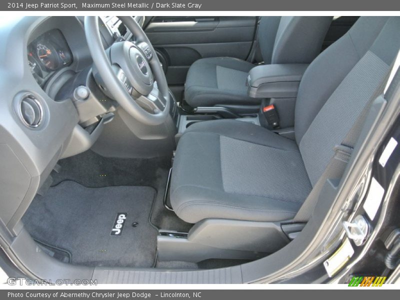 Maximum Steel Metallic / Dark Slate Gray 2014 Jeep Patriot Sport