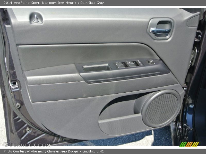 Maximum Steel Metallic / Dark Slate Gray 2014 Jeep Patriot Sport