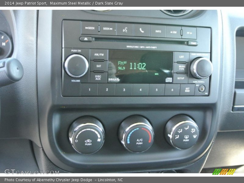 Maximum Steel Metallic / Dark Slate Gray 2014 Jeep Patriot Sport