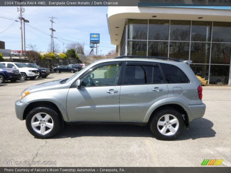 Everglade Green Metallic / Dark Charcoal 2004 Toyota RAV4 4WD