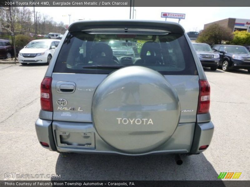 Everglade Green Metallic / Dark Charcoal 2004 Toyota RAV4 4WD