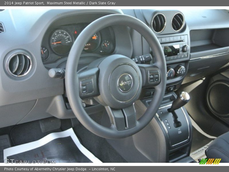 Maximum Steel Metallic / Dark Slate Gray 2014 Jeep Patriot Sport