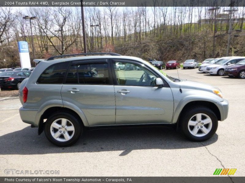 Everglade Green Metallic / Dark Charcoal 2004 Toyota RAV4 4WD