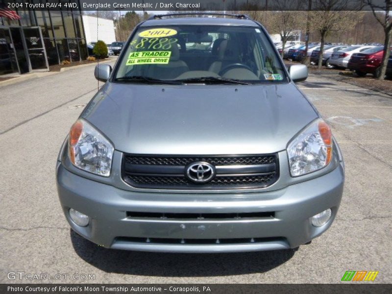 Everglade Green Metallic / Dark Charcoal 2004 Toyota RAV4 4WD