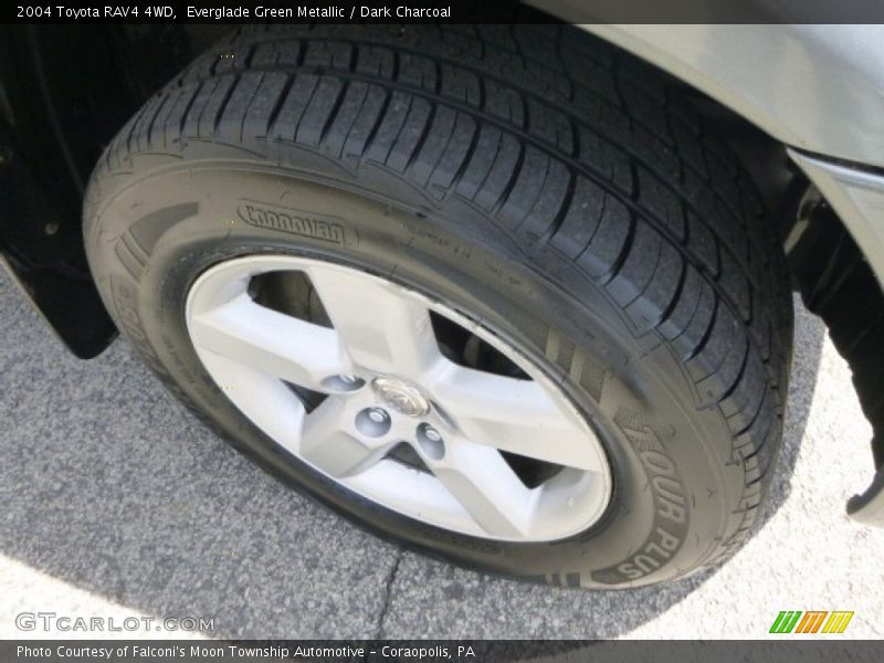 Everglade Green Metallic / Dark Charcoal 2004 Toyota RAV4 4WD