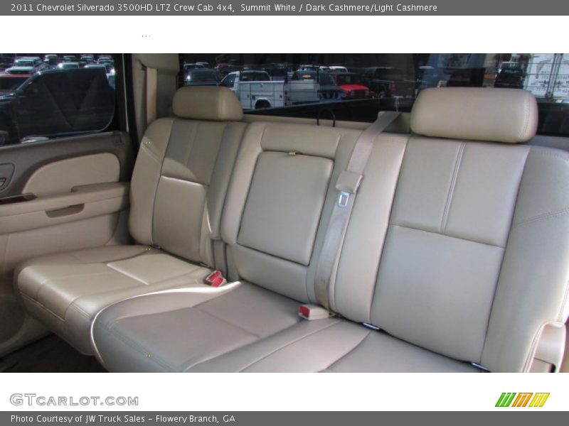 Summit White / Dark Cashmere/Light Cashmere 2011 Chevrolet Silverado 3500HD LTZ Crew Cab 4x4