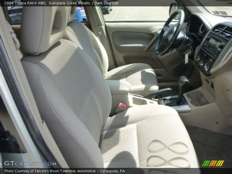 Everglade Green Metallic / Dark Charcoal 2004 Toyota RAV4 4WD