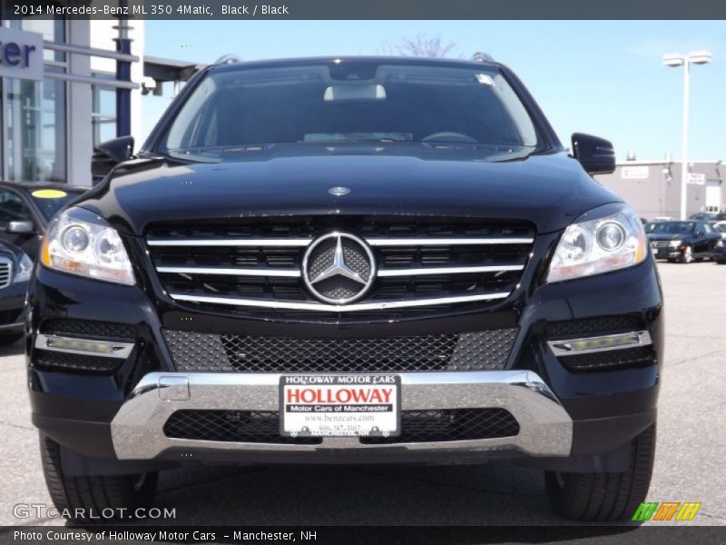 Black / Black 2014 Mercedes-Benz ML 350 4Matic