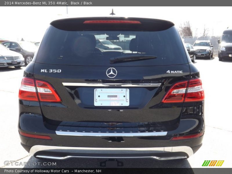 Black / Black 2014 Mercedes-Benz ML 350 4Matic