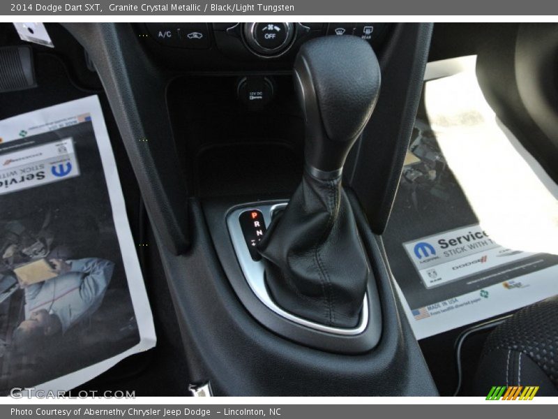 Granite Crystal Metallic / Black/Light Tungsten 2014 Dodge Dart SXT