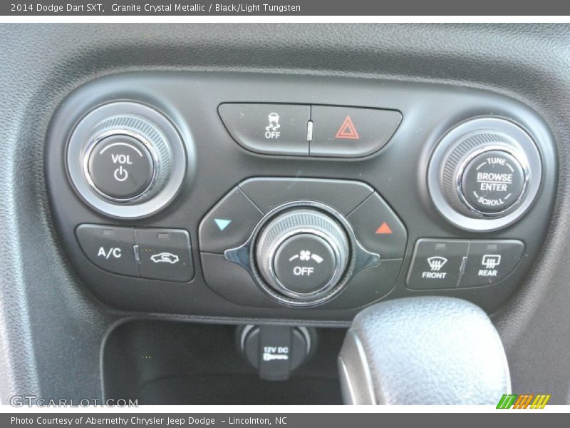 Granite Crystal Metallic / Black/Light Tungsten 2014 Dodge Dart SXT