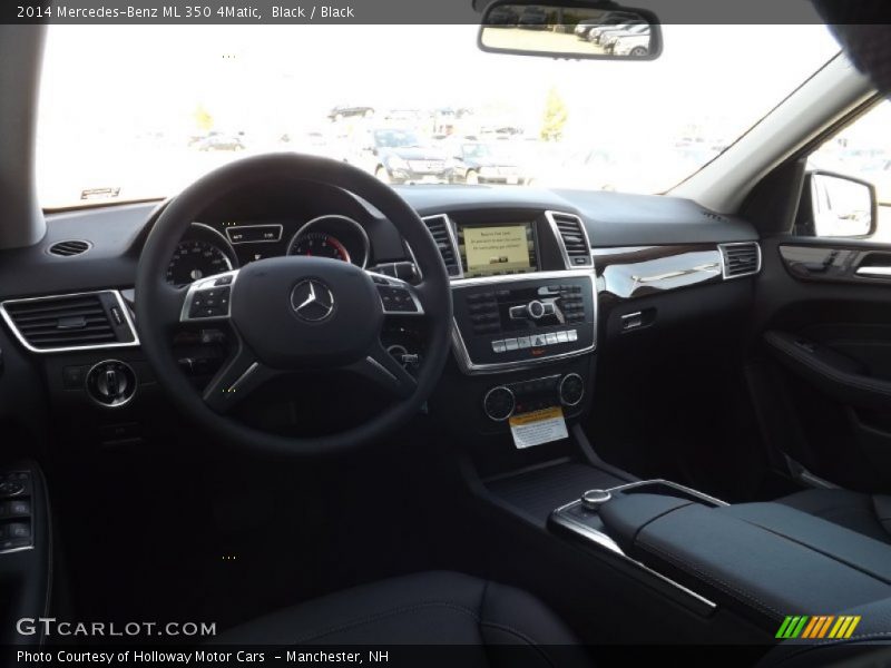 Black / Black 2014 Mercedes-Benz ML 350 4Matic