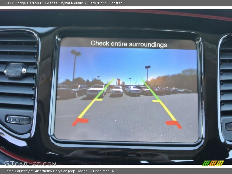 Granite Crystal Metallic / Black/Light Tungsten 2014 Dodge Dart SXT