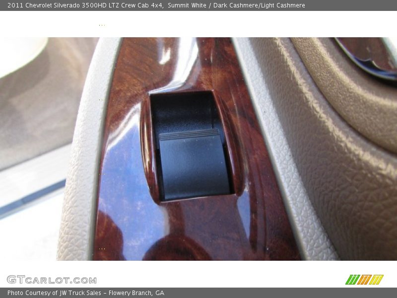 Summit White / Dark Cashmere/Light Cashmere 2011 Chevrolet Silverado 3500HD LTZ Crew Cab 4x4