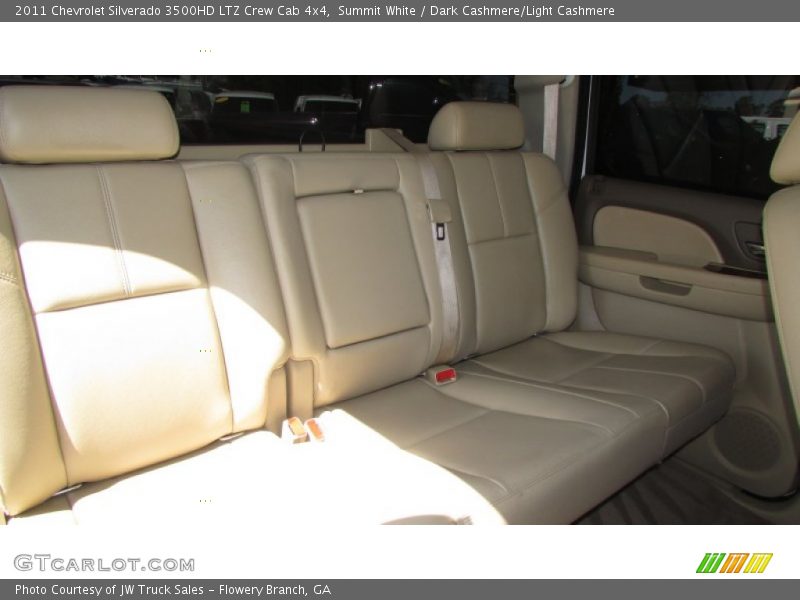 Summit White / Dark Cashmere/Light Cashmere 2011 Chevrolet Silverado 3500HD LTZ Crew Cab 4x4