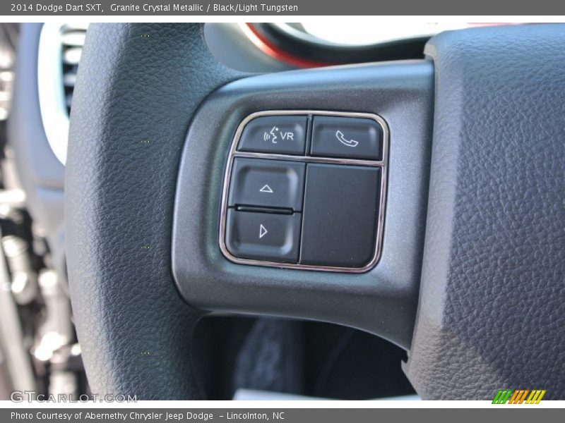 Granite Crystal Metallic / Black/Light Tungsten 2014 Dodge Dart SXT