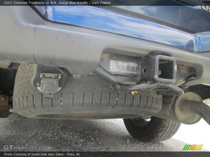 Indigo Blue Metallic / Dark Pewter 2002 Chevrolet TrailBlazer LS 4x4