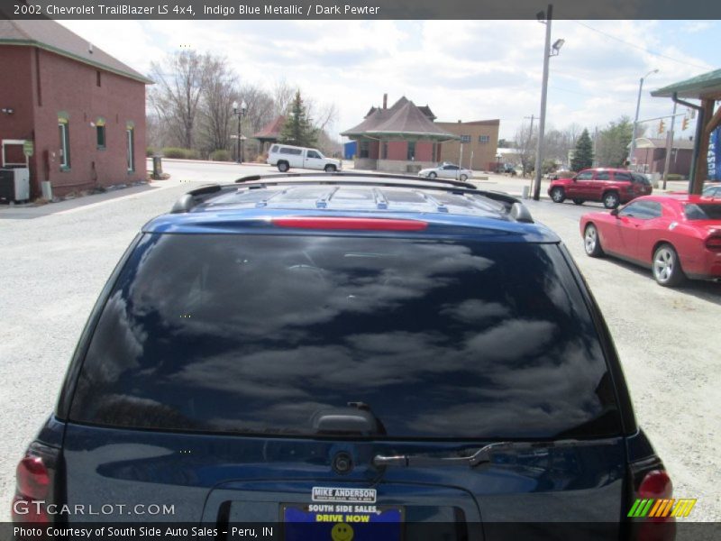 Indigo Blue Metallic / Dark Pewter 2002 Chevrolet TrailBlazer LS 4x4