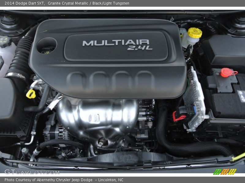 Granite Crystal Metallic / Black/Light Tungsten 2014 Dodge Dart SXT