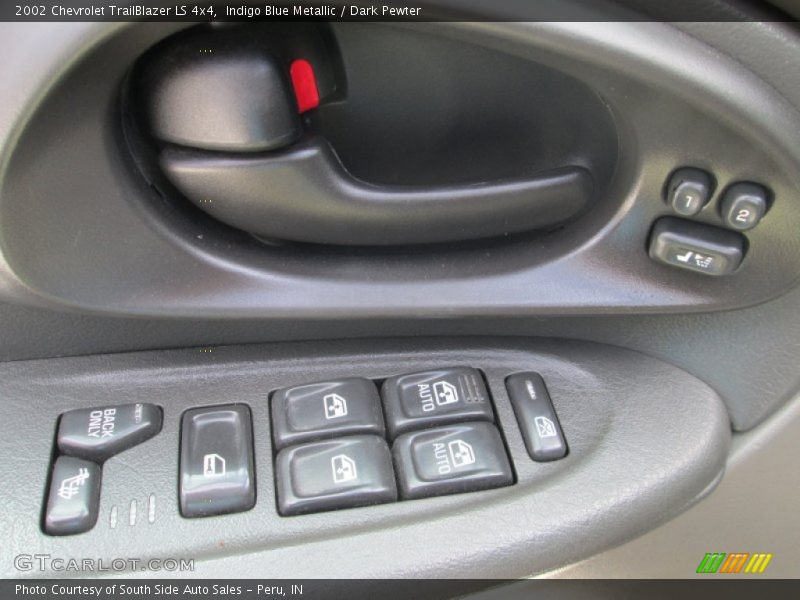 Indigo Blue Metallic / Dark Pewter 2002 Chevrolet TrailBlazer LS 4x4