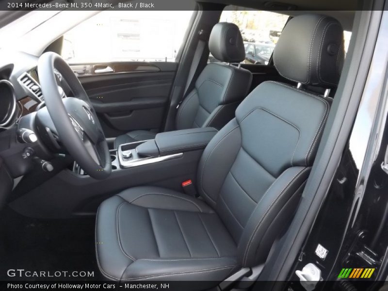 Black / Black 2014 Mercedes-Benz ML 350 4Matic