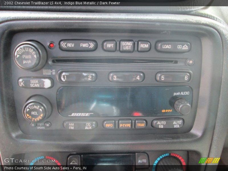 Indigo Blue Metallic / Dark Pewter 2002 Chevrolet TrailBlazer LS 4x4