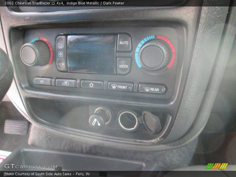 Indigo Blue Metallic / Dark Pewter 2002 Chevrolet TrailBlazer LS 4x4