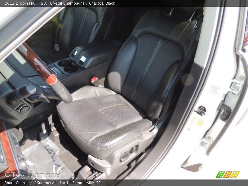 Crystal Champagne / Charcoal Black 2013 Lincoln MKT FWD