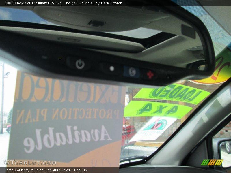 Indigo Blue Metallic / Dark Pewter 2002 Chevrolet TrailBlazer LS 4x4