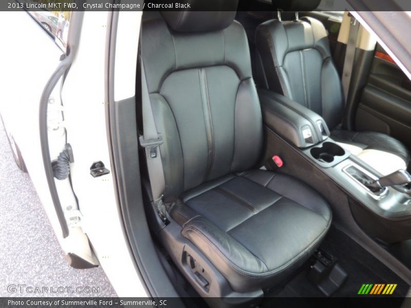 Crystal Champagne / Charcoal Black 2013 Lincoln MKT FWD
