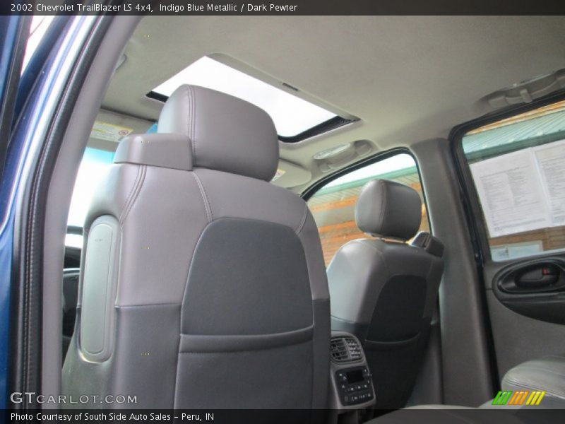 Indigo Blue Metallic / Dark Pewter 2002 Chevrolet TrailBlazer LS 4x4