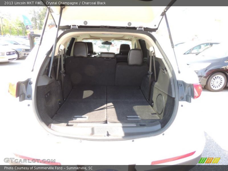 Crystal Champagne / Charcoal Black 2013 Lincoln MKT FWD