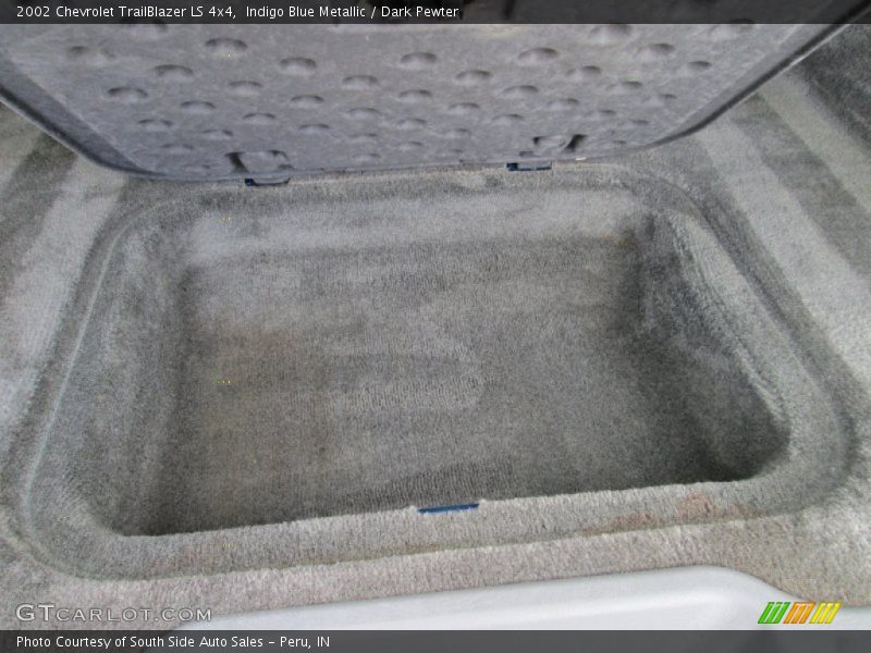 Indigo Blue Metallic / Dark Pewter 2002 Chevrolet TrailBlazer LS 4x4