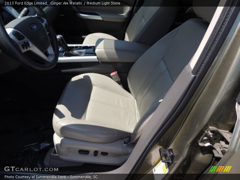 Ginger Ale Metallic / Medium Light Stone 2013 Ford Edge Limited