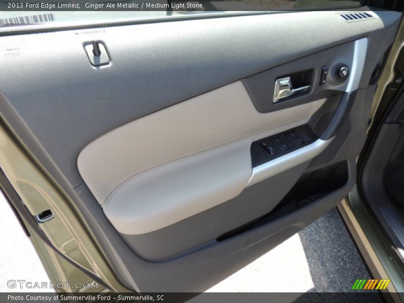 Ginger Ale Metallic / Medium Light Stone 2013 Ford Edge Limited