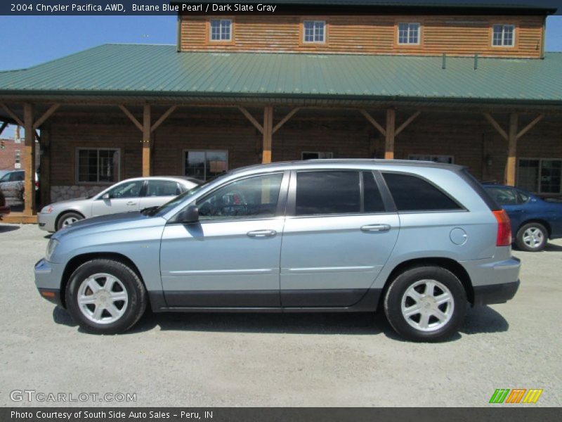 Butane Blue Pearl / Dark Slate Gray 2004 Chrysler Pacifica AWD